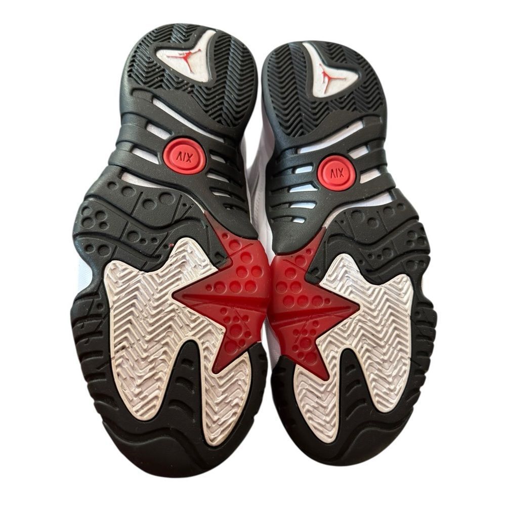 Jordan Jumpman Two Trey 'White University Red' Men's DO1925-160 Sneakers 9 - Picture 6 of 6